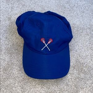 Vineyard Vines Blue Lacrosse Athletic Hat